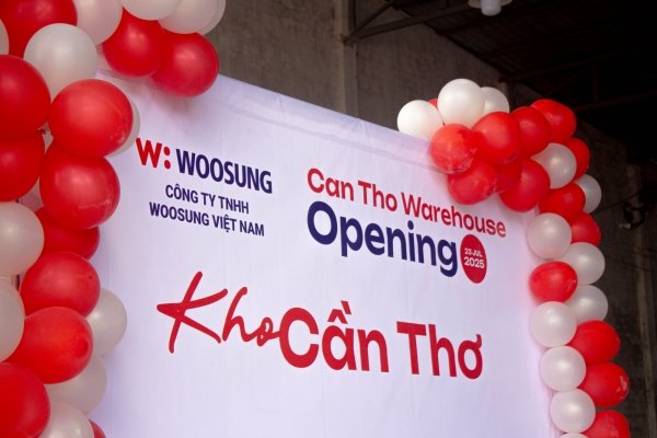 Woosung Việt Nam khánh thành kho Cần Thơ – Cột mốc chiến lược tại Nam Sông Hậu