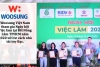Woosung Việt Nam tham gia Ngày hội Việc làm tại ĐH Nông Lâm TPHCM năm 2020 với tư cách nhà tài trợ Đồng.