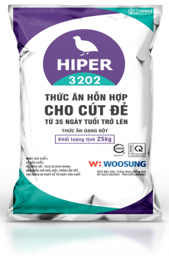 HIPER 3202 - Thức ăn hỗn hợp cho chim Cút đẻ