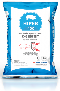 HIPER 400 - Thức ăn hỗn hợp hoàn chỉnh cho heo thịt