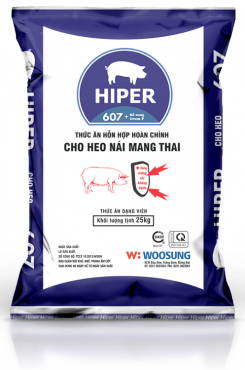 HIPER 607 - Thức ăn hỗn hợp hoàn chỉnh cho heo nái mang thai